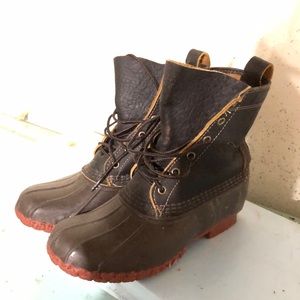 L.L. Bean bison Bean Boots size 7 lightly worn